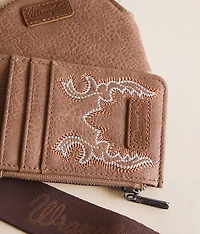 Western Embroidered Wristlet
