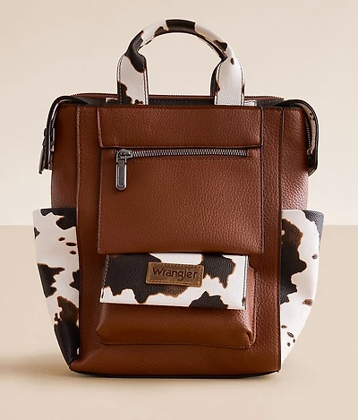 Cow Print Backpack