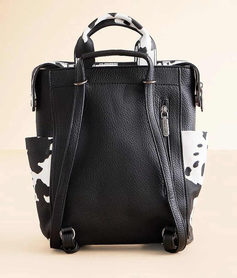 Cow Print Backpack