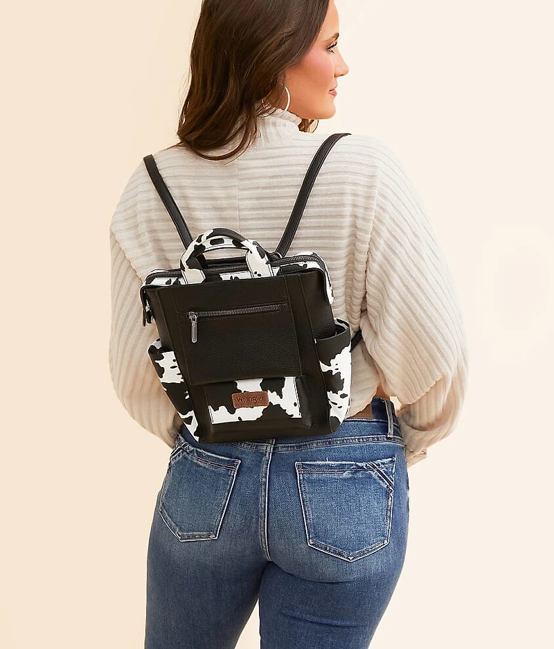 Cow Print Backpack