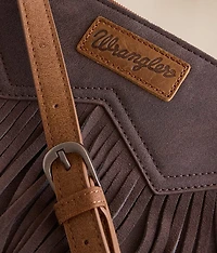 Leather Fringe Crossbody Purse