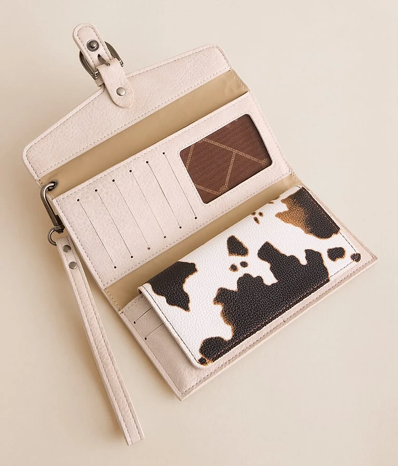 Cow Print Wallet
