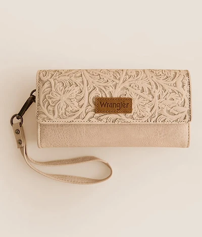 Tooled Wristlet Wallet