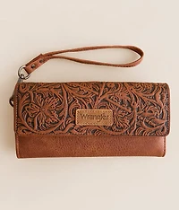 Tooled Wristlet Wallet