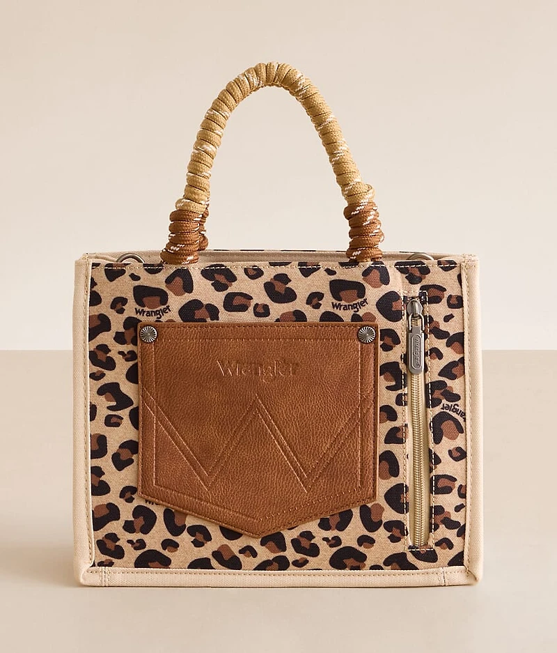 Leopard Structured Purse