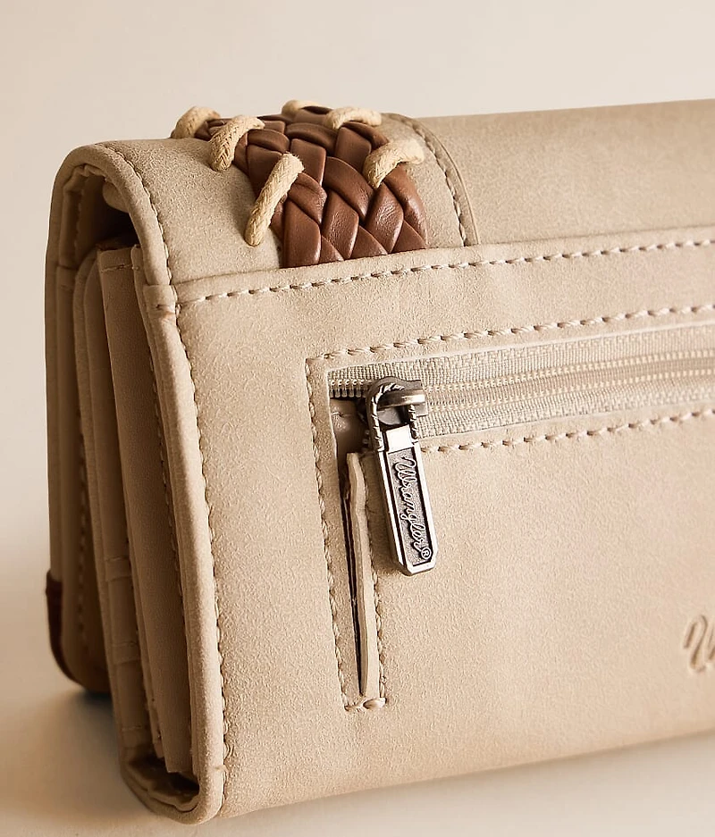 Whipstitch Wristlet Wallet