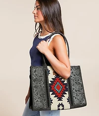 Southwestern Structured Tote
