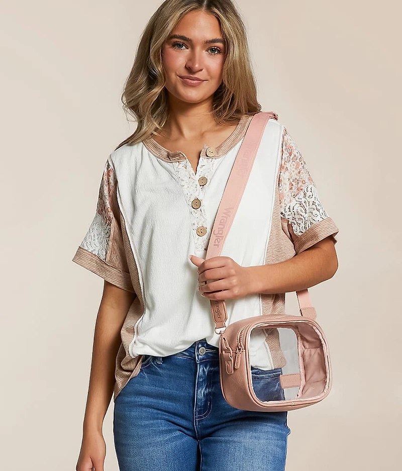 Clear Camera Crossbody Purse