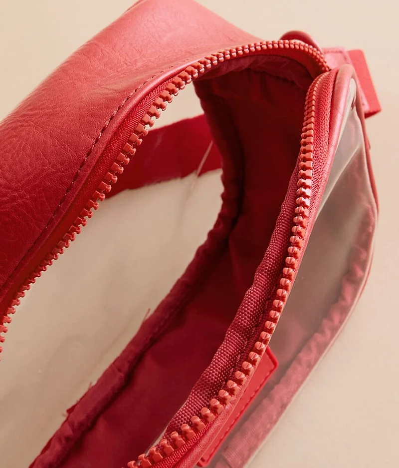 Clear Camera Crossbody Purse