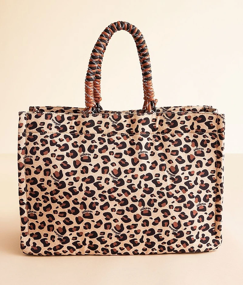 Leopard Canvas Tote