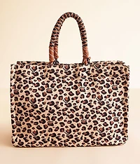 Leopard Canvas Tote