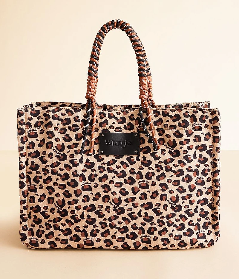 Leopard Canvas Tote
