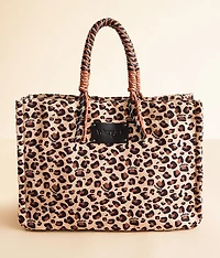 Leopard Canvas Tote