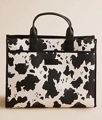 Cow Print Tote
