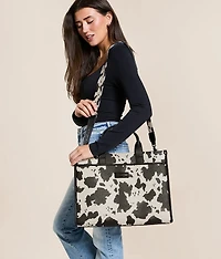 Cow Print Tote