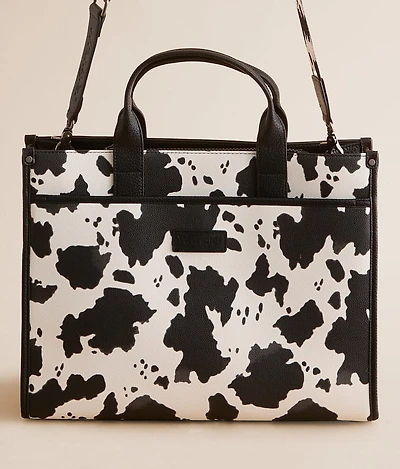 Cow Print Tote
