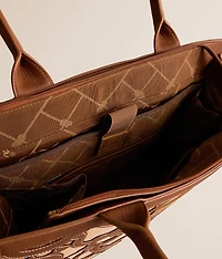 Western Cut-Out Tote