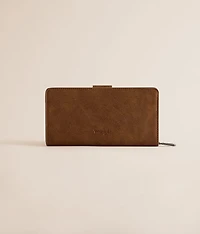 Floral Embossed Wallet