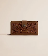 Floral Embossed Wallet