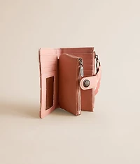 Cow Print Wristlet Wallet