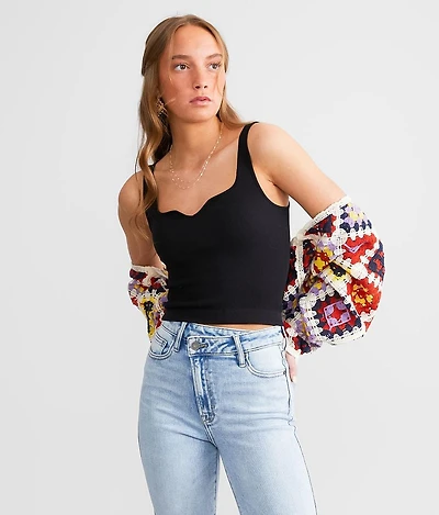 Sweetheart Ribbed Stretch Brami