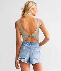 Twisted Back Stretch Brami