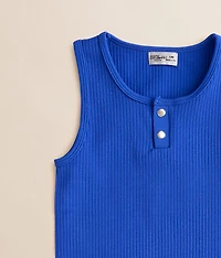 Girls - Ribbed Henley Brami