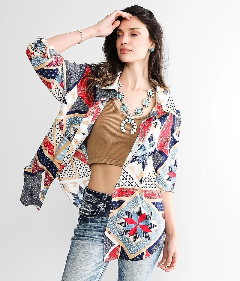 Patchwork Blouse
