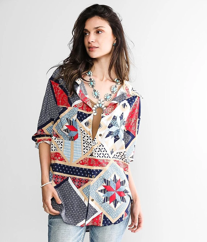 Patchwork Blouse