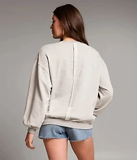 Textured Flag Pullover