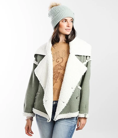 Oversized Knit Jacket
