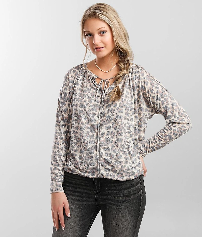 Cheetah Print Top