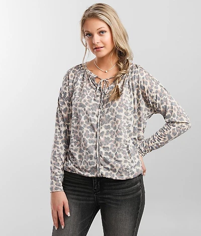 Cheetah Print Top