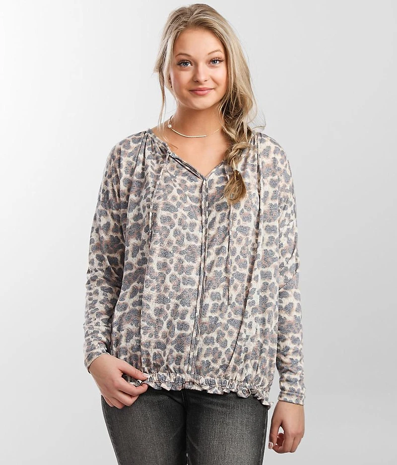 Cheetah Print Top