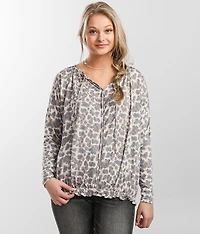 Cheetah Print Top