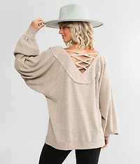 Waffle Knit Top