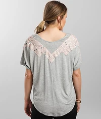 Pieced Boxy T-Shirt