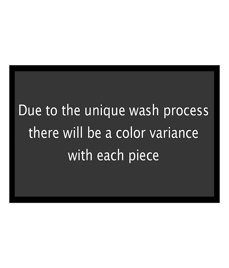 Washed V-Neck Top