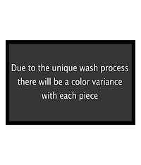 Washed V-Neck Top