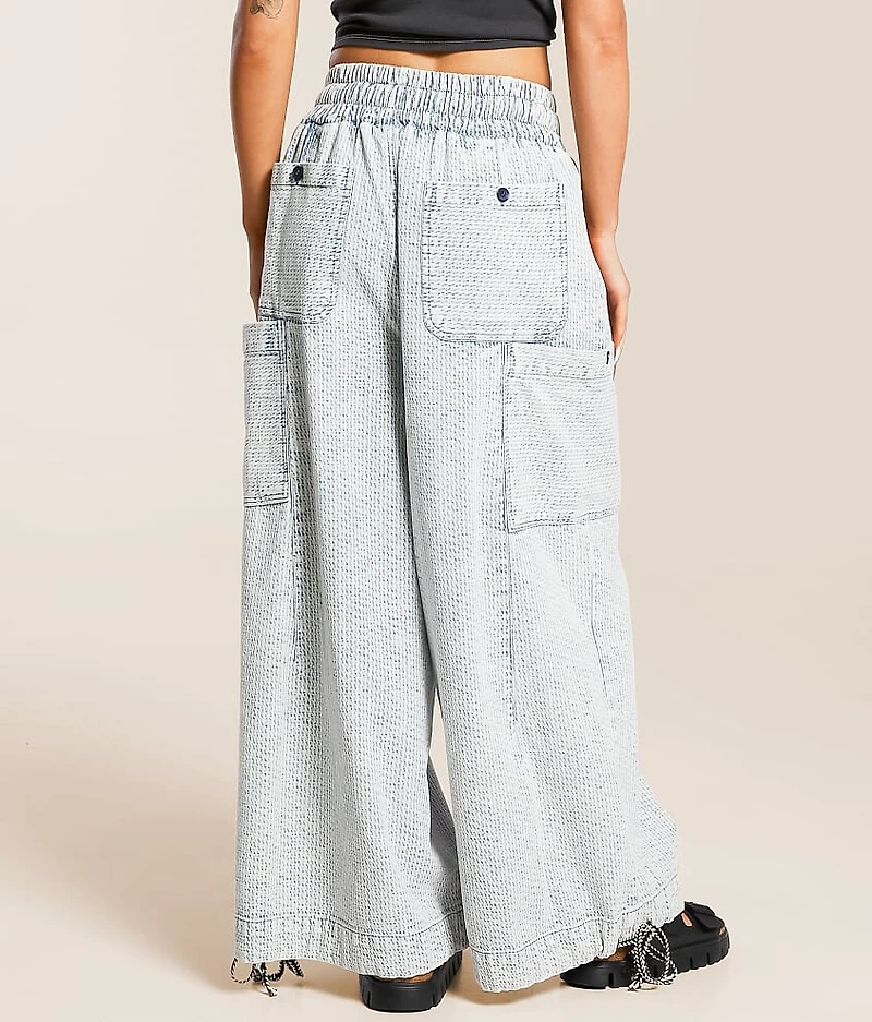 Washed Baggy Cargo Jogger