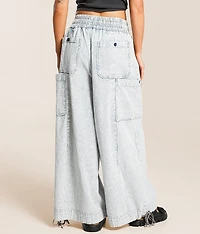 Washed Baggy Cargo Jogger