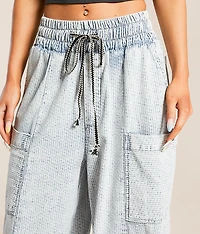 Washed Baggy Cargo Jogger