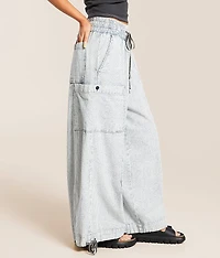 Washed Baggy Cargo Jogger