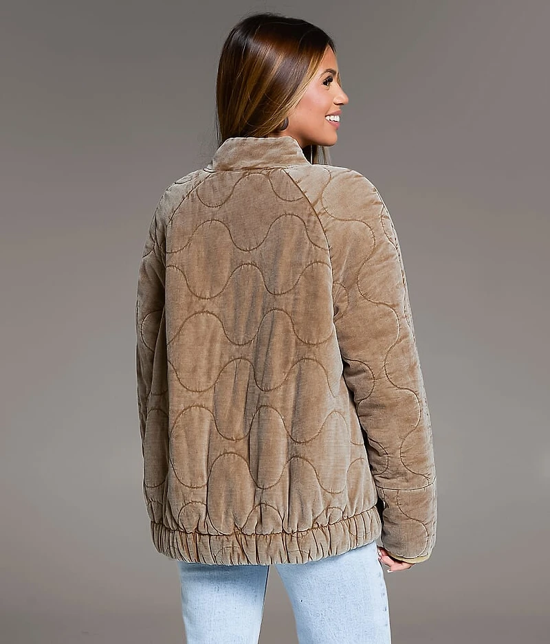Quilted Corduroy Jacket