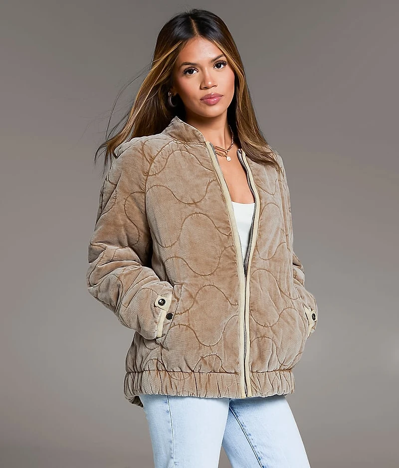 Quilted Corduroy Jacket