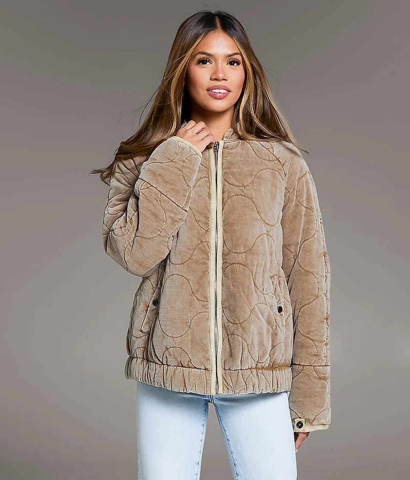 Quilted Corduroy Jacket
