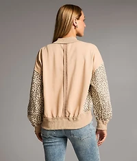 Pieced Cheetah Jacket