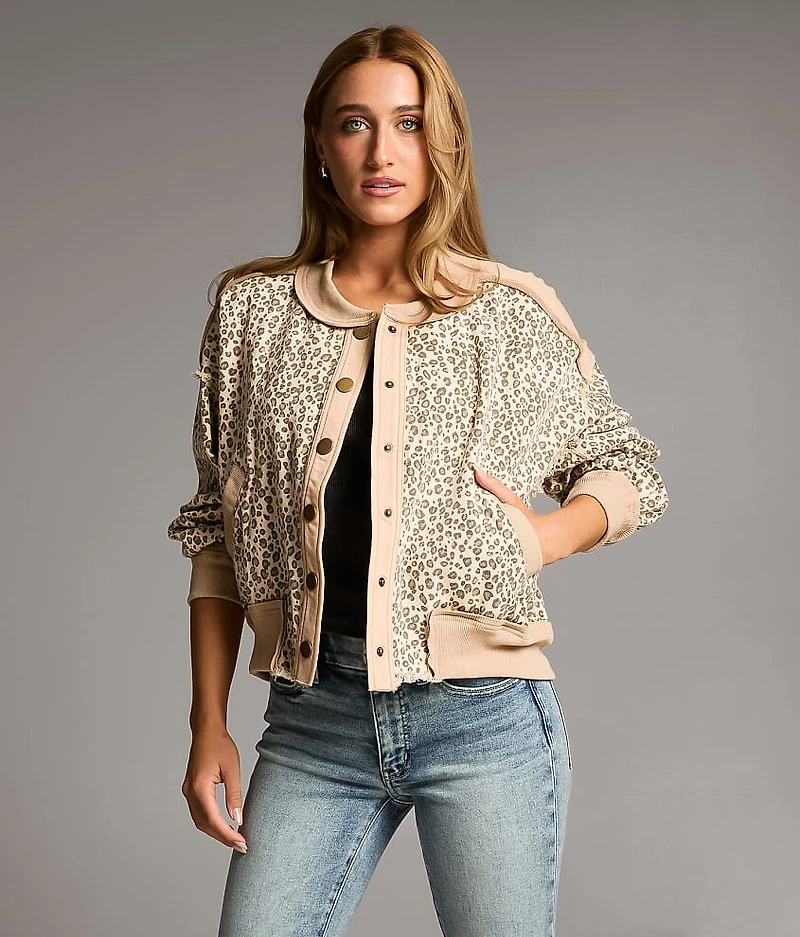 Pieced Cheetah Jacket