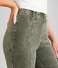 Corduroy High Rise Flare Pant