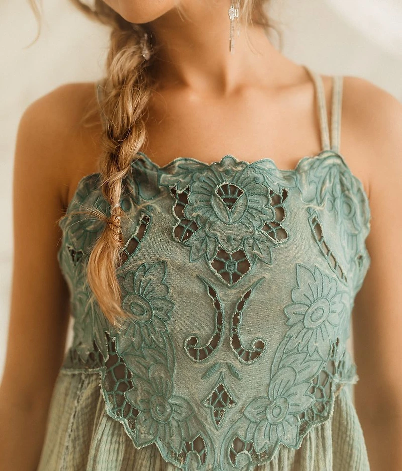 Flowy Floral Washed Romper